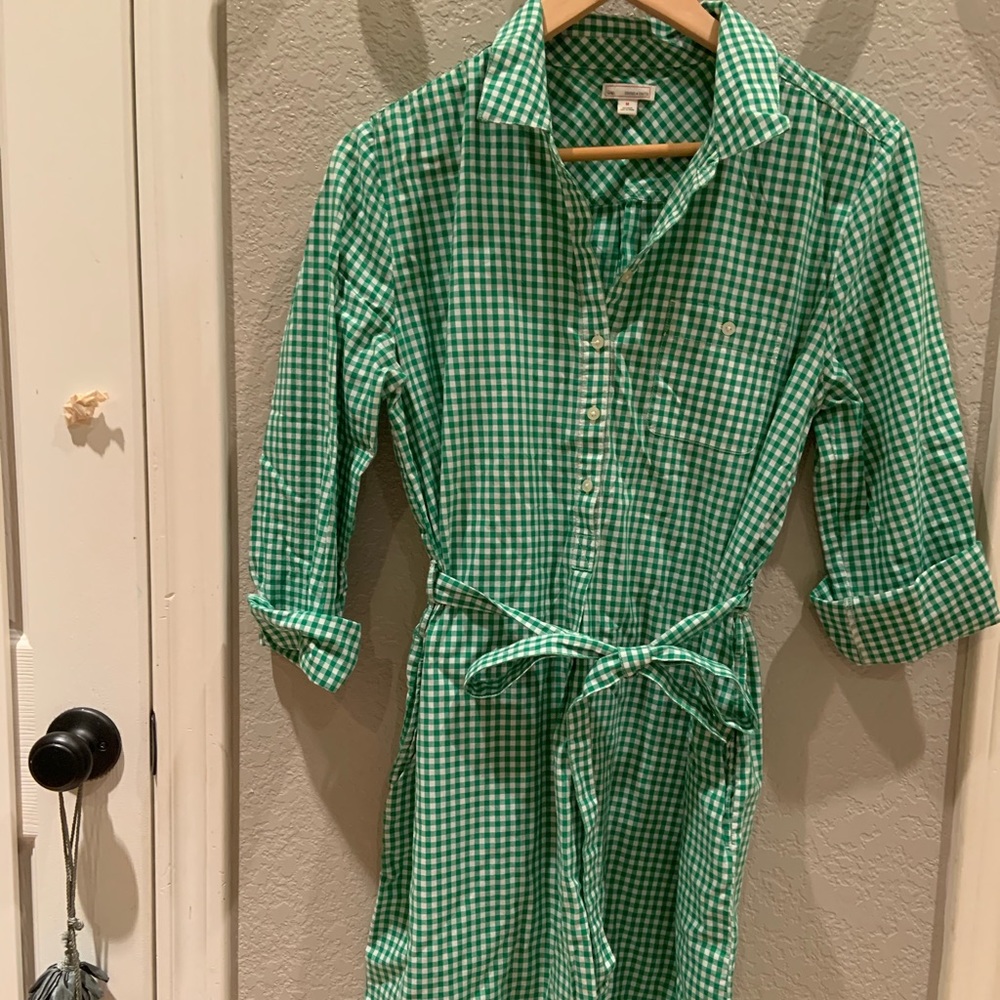 Green dress